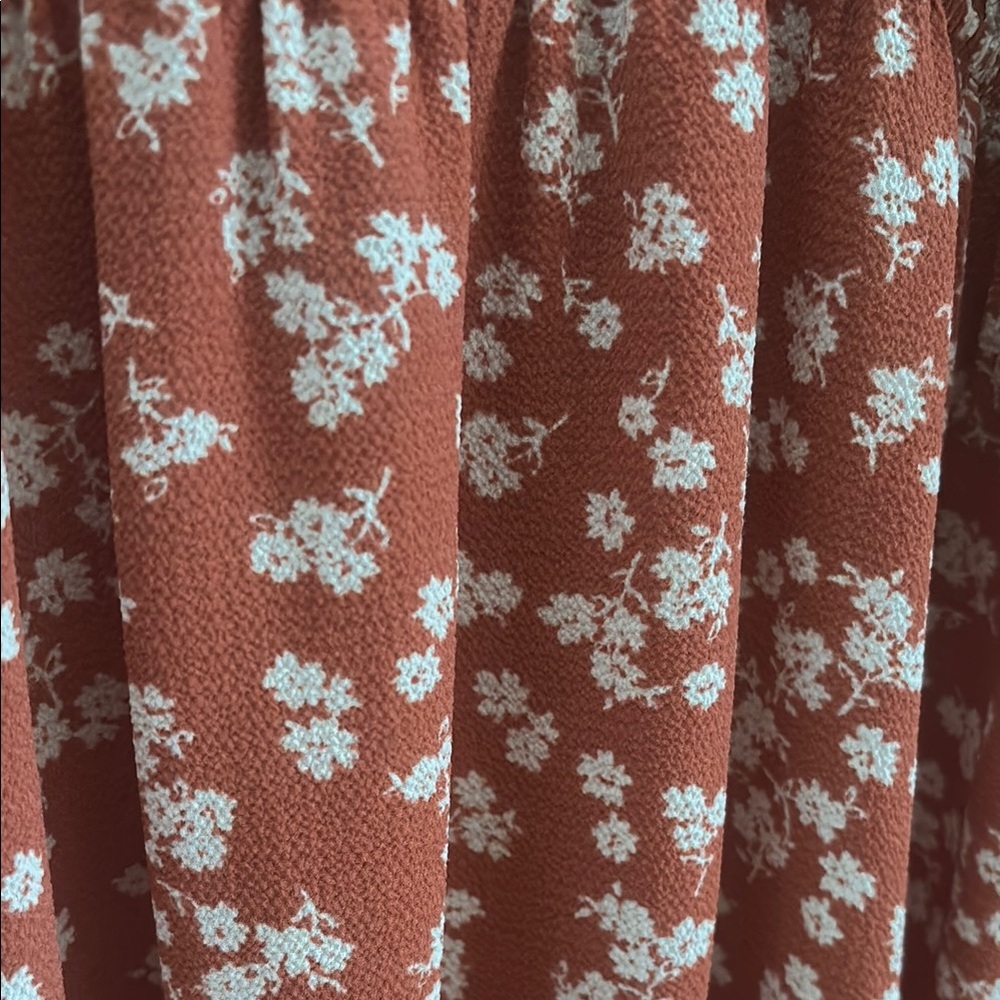 Monteau Floral Ruffled Maxi Sundress - Picture 7 of 7